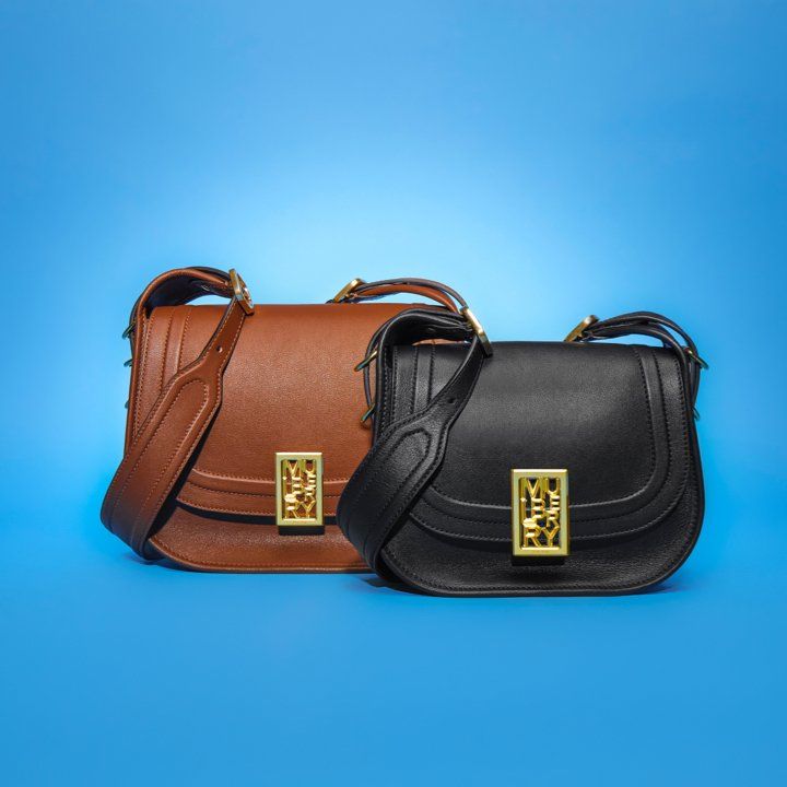two mulberry sadie satchel bags in tan and black
